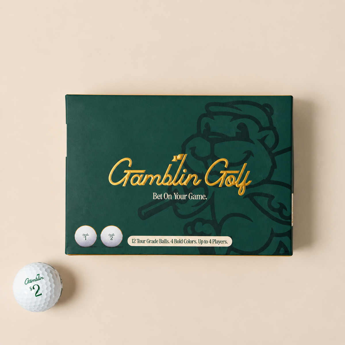 Gamblin' Golf - Pack of 12 Balls