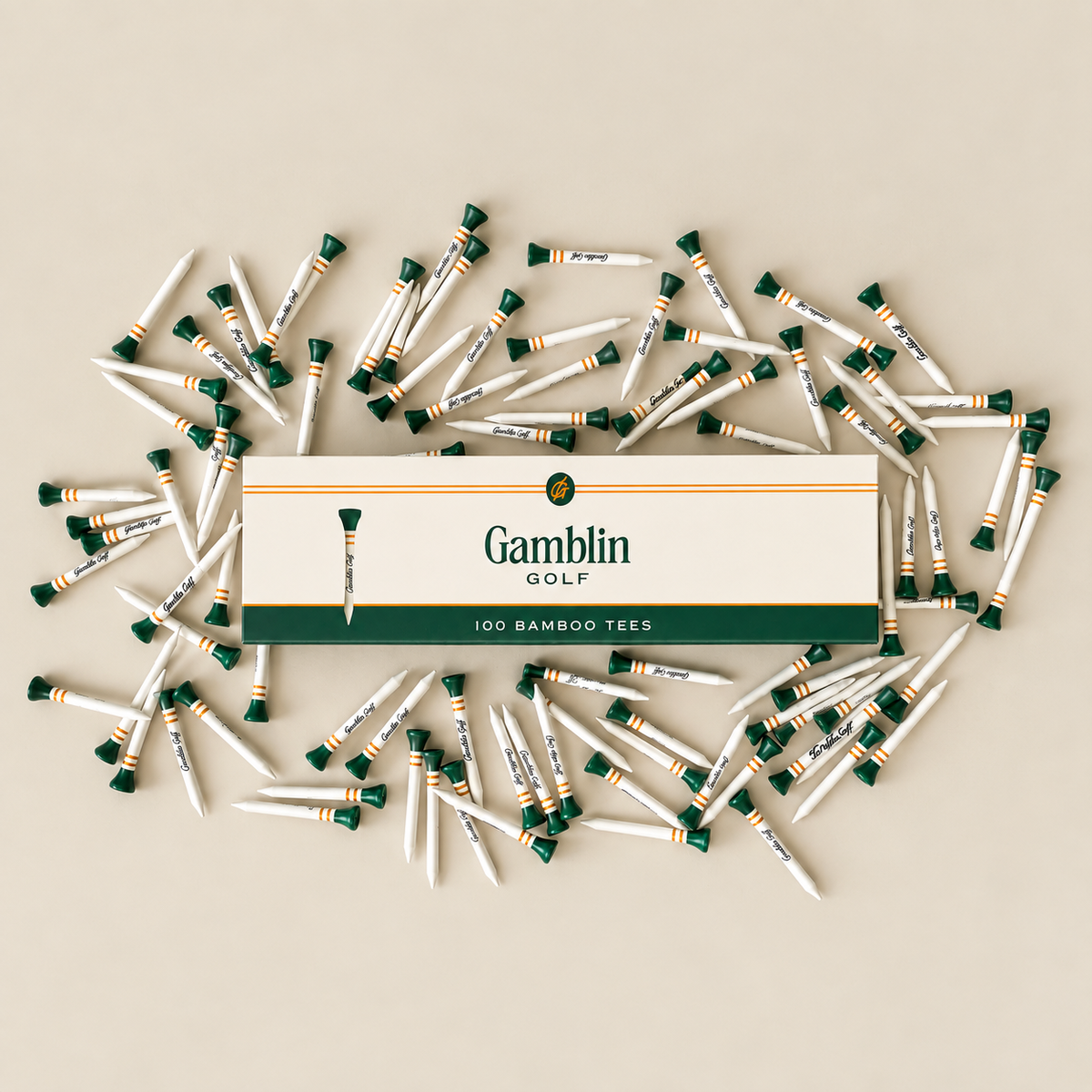 The Gentleman’s Tee Carton - 100 Bamboo Tees