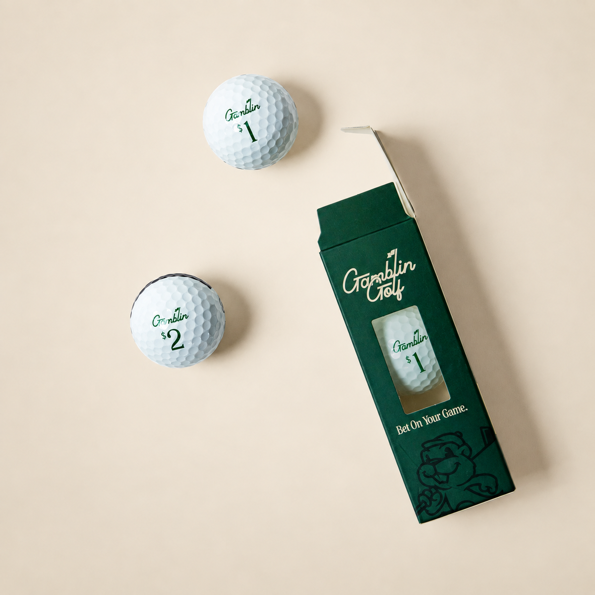 Gamblin' Golf - Pack of 12 Balls