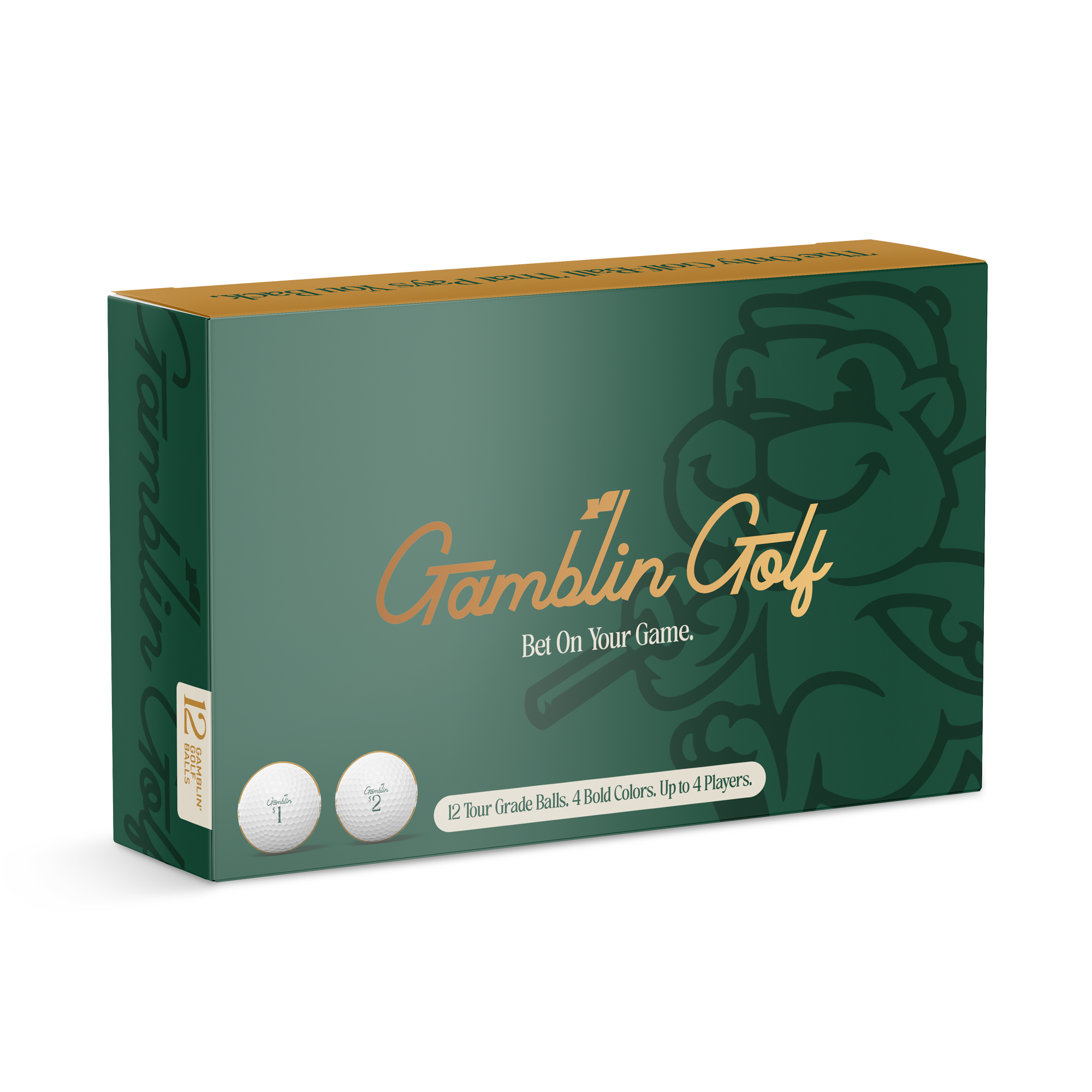 Gamblin' Golf - Pack of 12 Balls