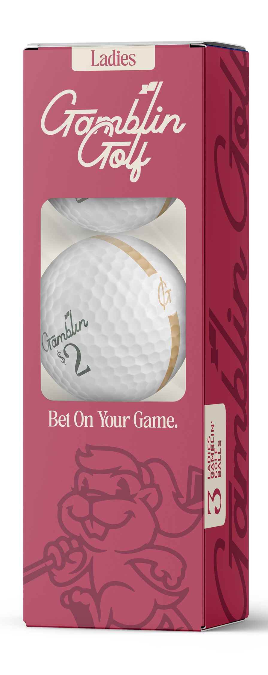 Womens Gamblin' Golf - Pack of 12 Balls