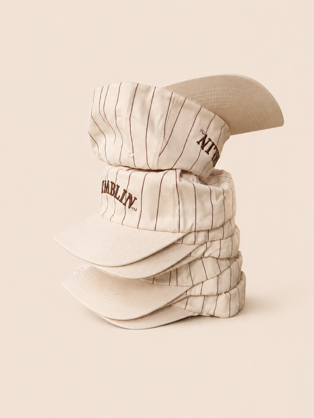 The Pinstripe Gambler Cap