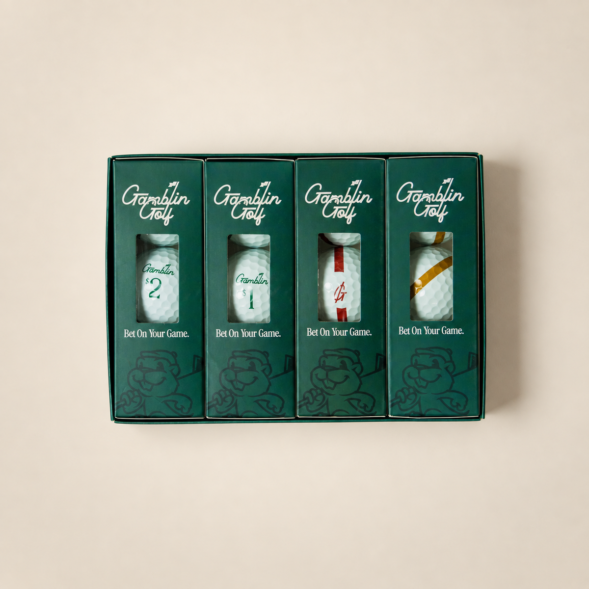 Gamblin' Golf - Pack of 12 Balls