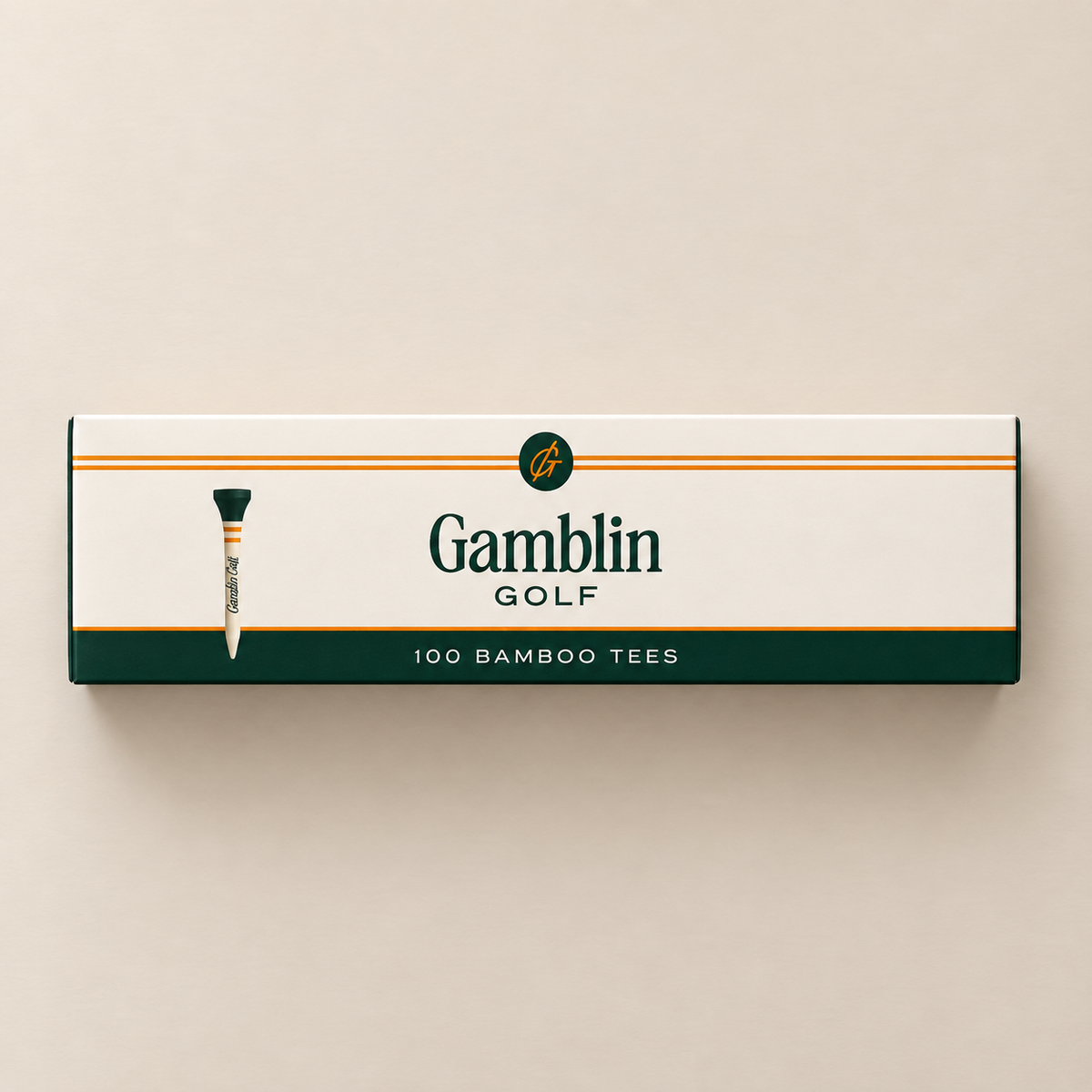 The Gentleman’s Tee Carton - 100 Bamboo Tees