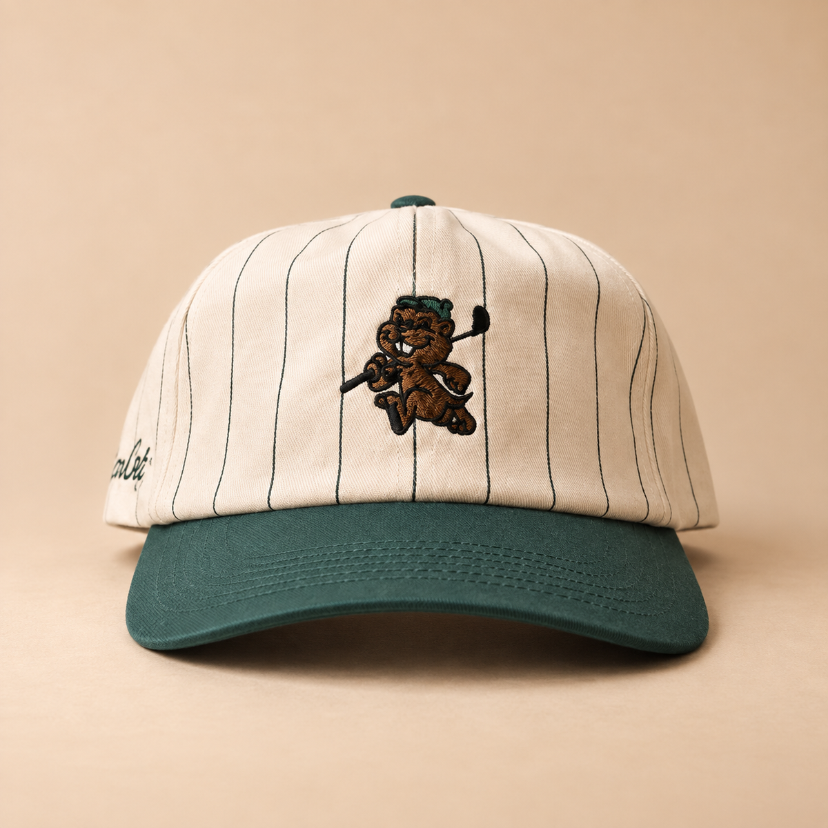 The Pinstripe Gopher Cap