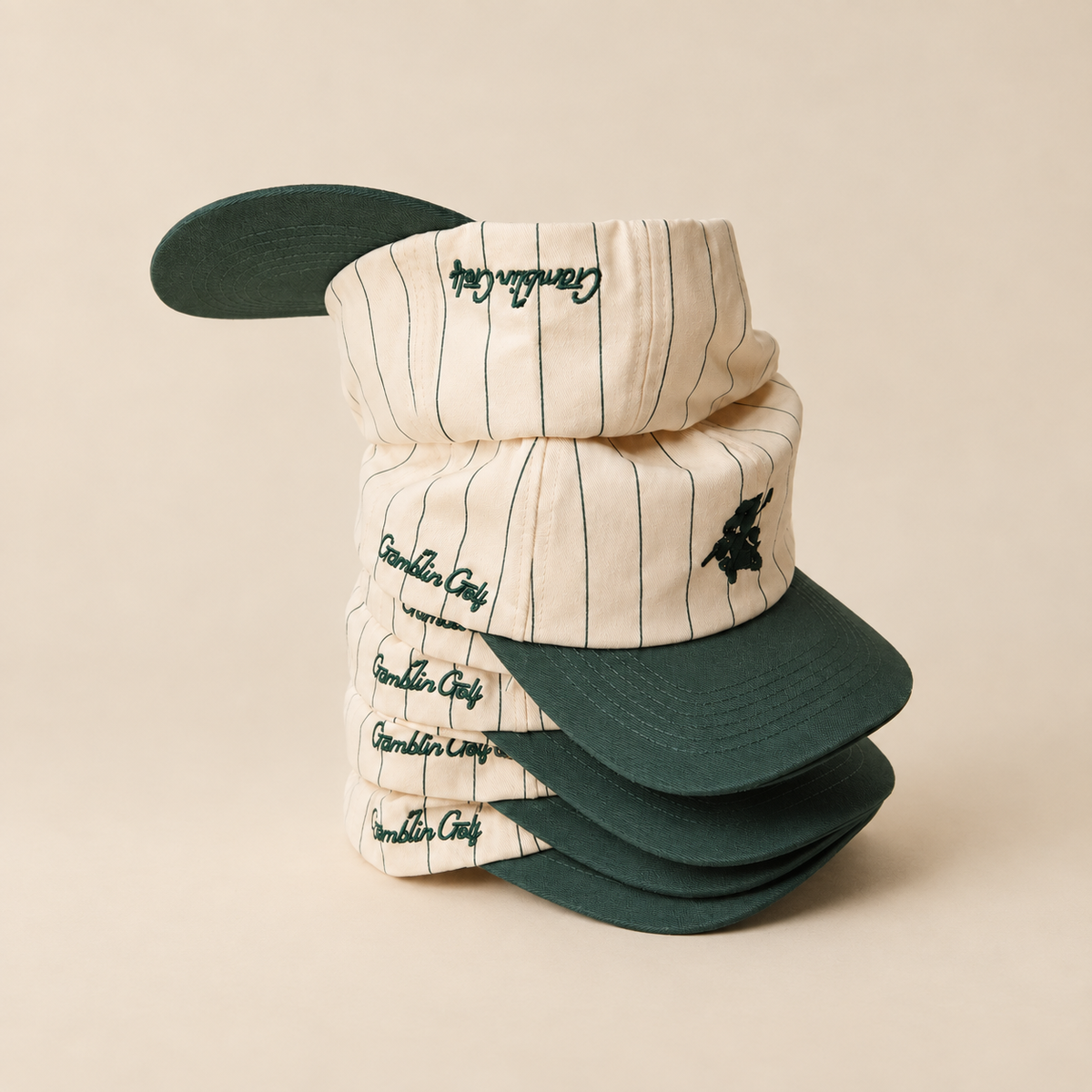 The Pinstripe Gopher Cap