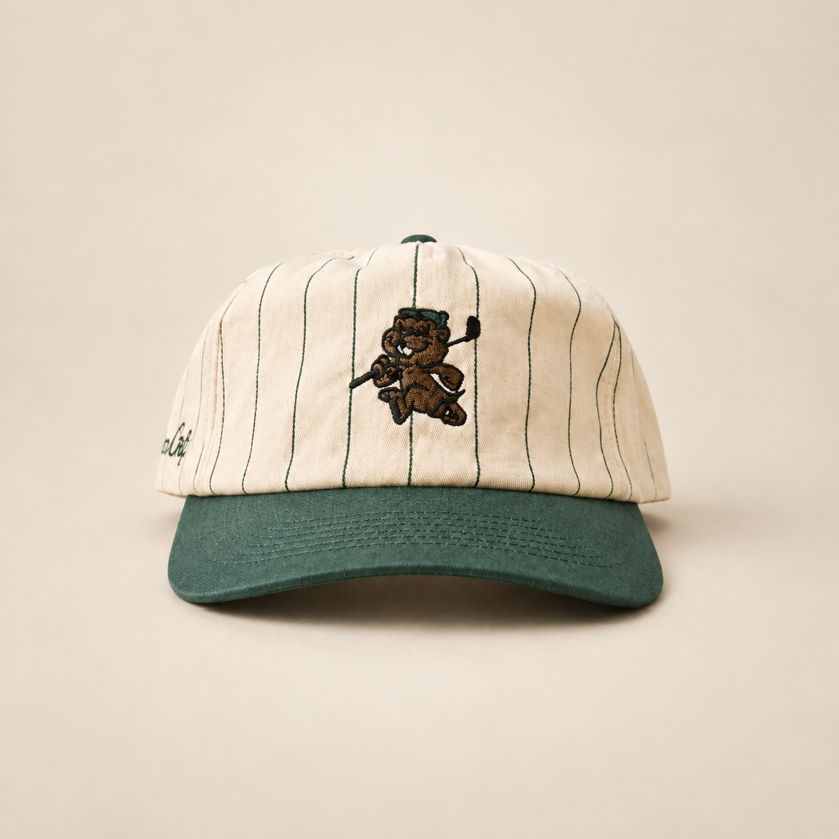 The Pinstripe Gopher Cap