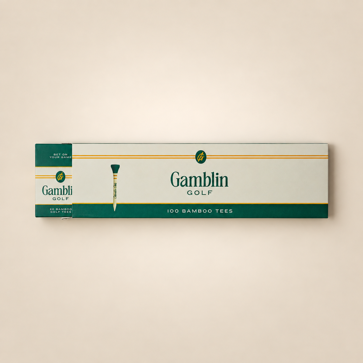 The Gentleman’s Tee Carton - 100 Bamboo Tees