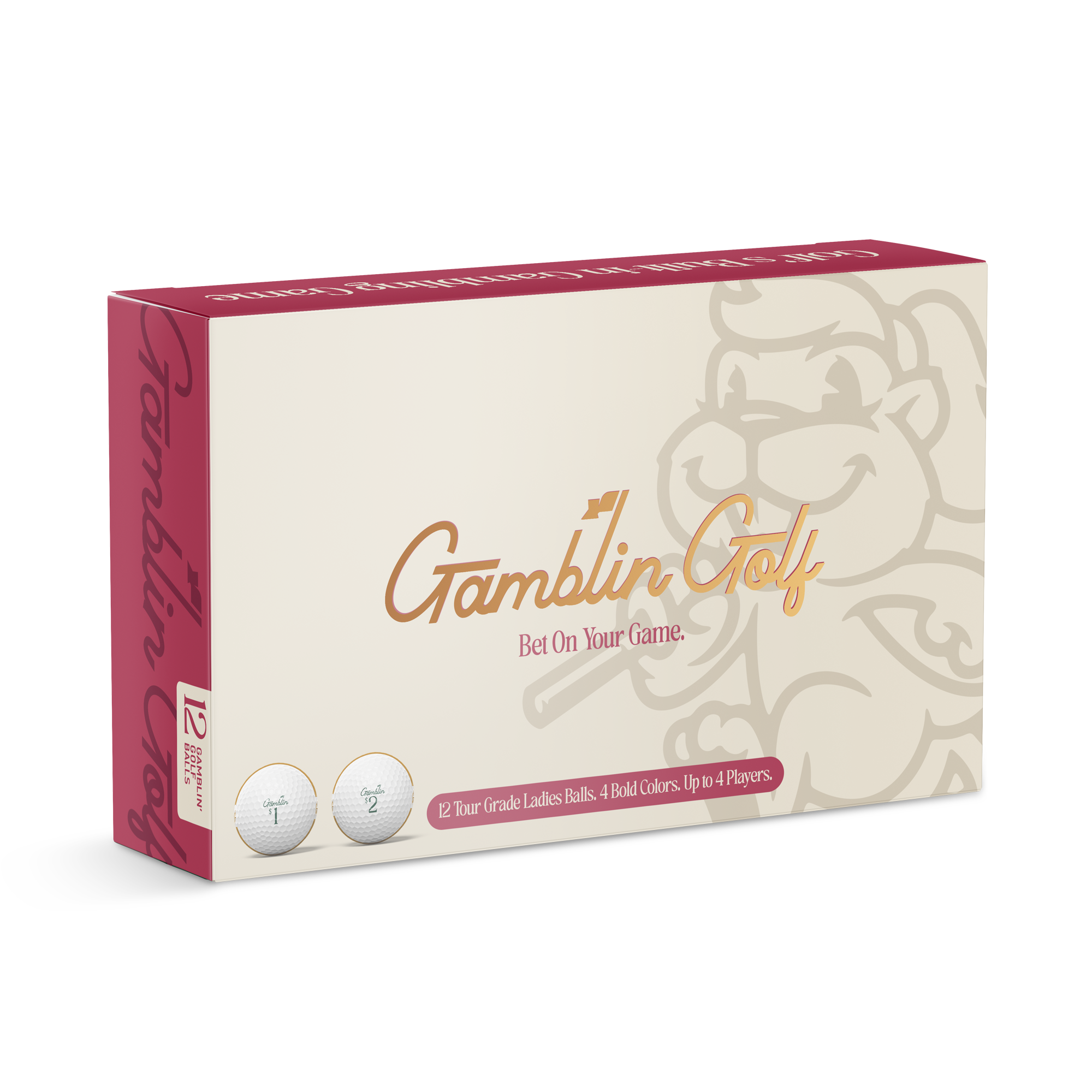 Womens Gamblin' Golf - Pack of 12 Balls