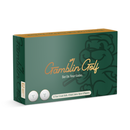 Gamblin' Golf - Pack of 12 Balls