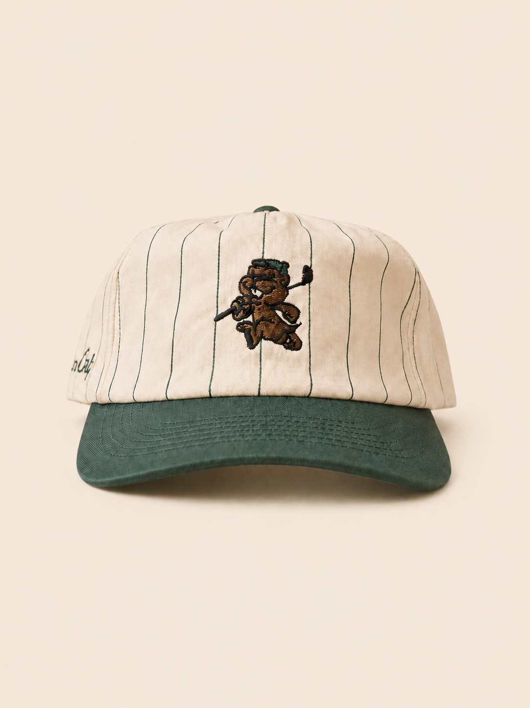 The Pinstripe Gopher Cap