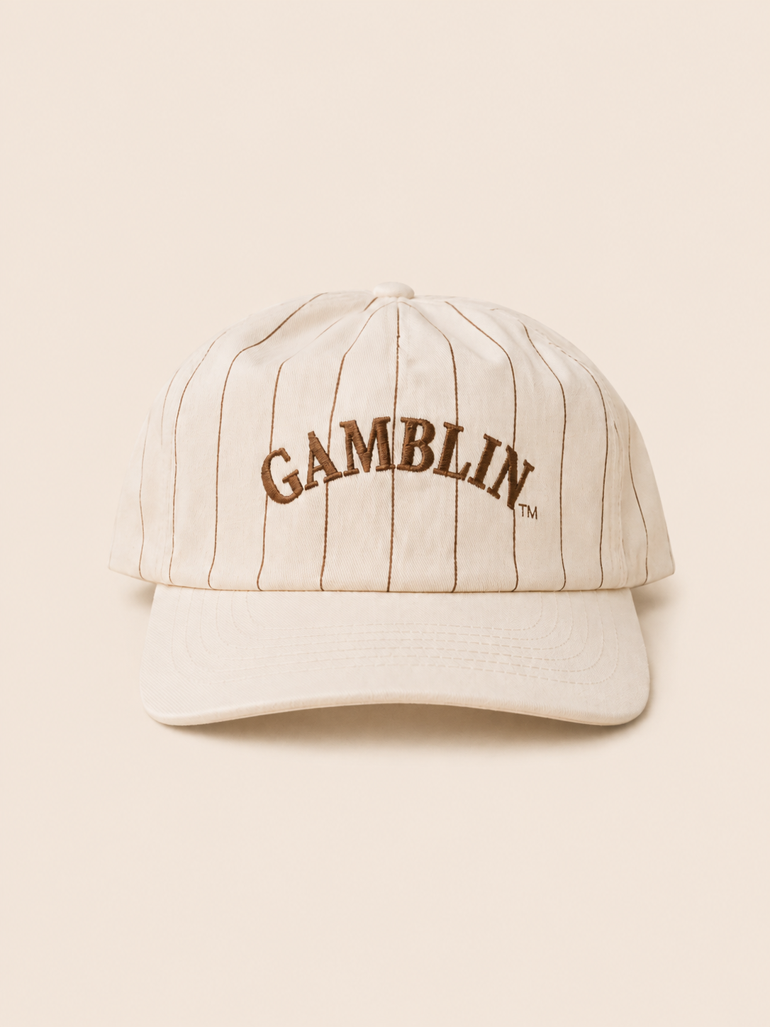 The Pinstripe Gambler Cap
