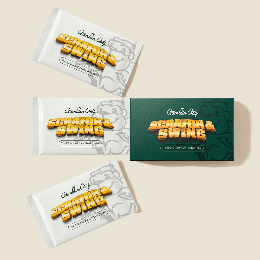 Scratch & Swing™ Scratch Off Golf Game (3 Rounds)