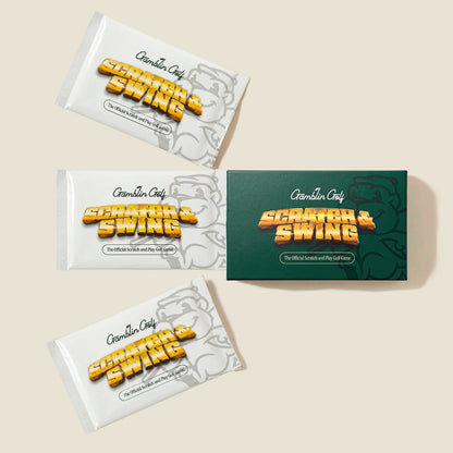 Scratch & Swing™ Scratch Off Golf Game (3 Rounds)