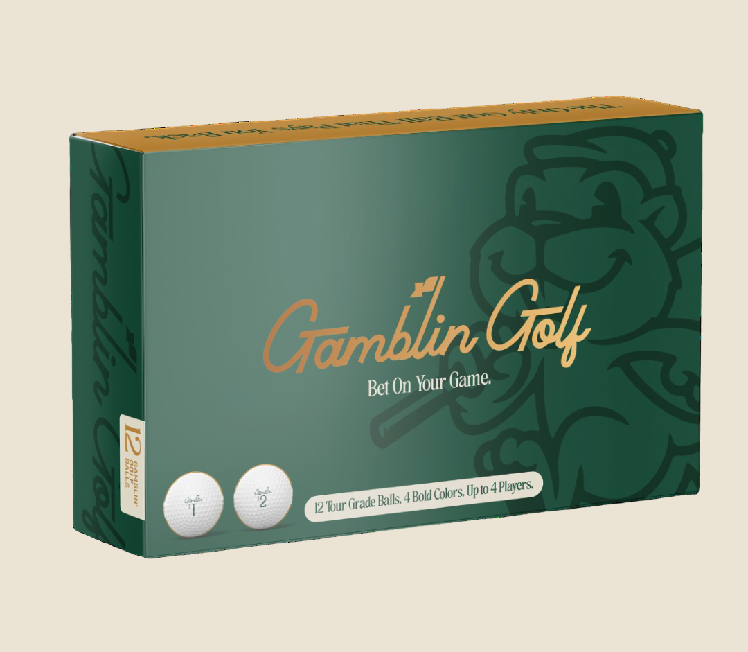 Gamblin' Golf - Pack of 12 Balls