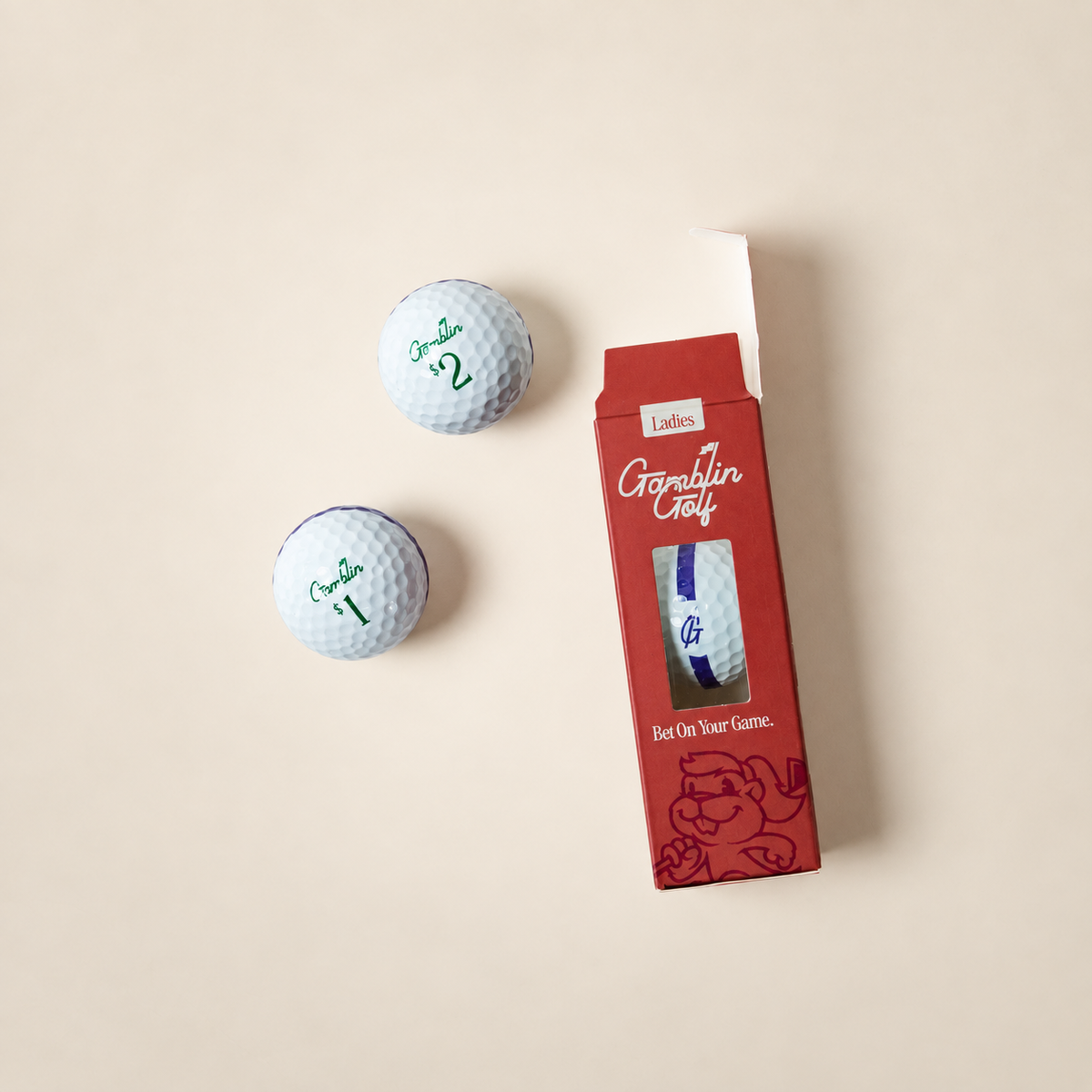 Womens Gamblin' Golf - Pack of 12 Balls