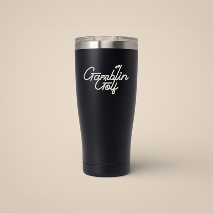 Gamblin' Golf x Aqua Caddie Golf Cart Tumbler 22oz