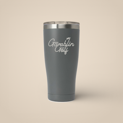 Gamblin' Golf x Aqua Caddie Golf Cart Tumbler 22oz