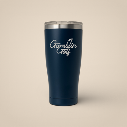 Gamblin' Golf x Aqua Caddie Golf Cart Tumbler 22oz