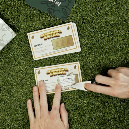 Scratch & Swing™ Scratch Off Golf Game